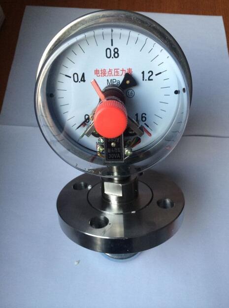 不銹鋼隔膜電接點壓力表
