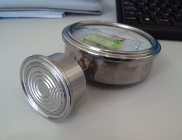 卡箍式衛(wèi)生型隔膜壓力表