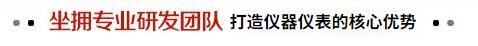 坐擁專業(yè)研發(fā)團(tuán)隊(duì) 打造儀器儀表的核心優(yōu)勢(shì)